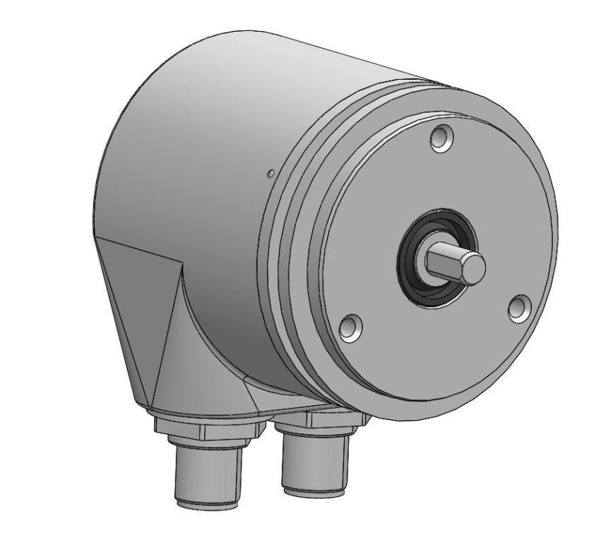 WV58MR Redundant rotary encoder with CANopen