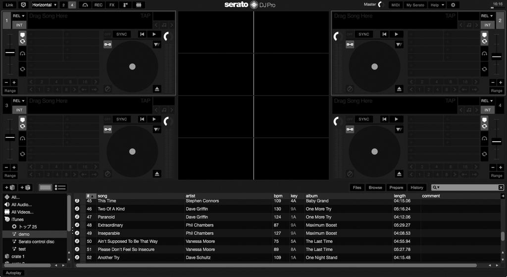 Playing music by operating Serato DJ Pro Launching Serato DJ Pro This manual consists mainly of explanations of functions of this unit as hardware.