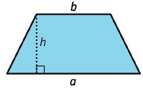 The segment labeled represents its height; it is perpendicular to both