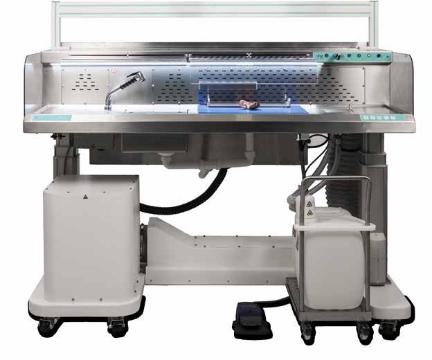 egross mobile grossing workstation Whenever the macro digital imaging features are not required, the workstation is available without the MacroPATH pro-x system.