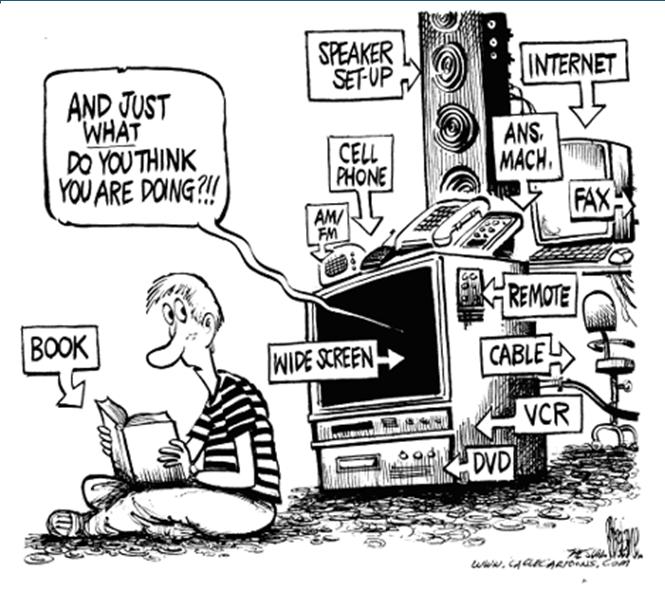 The old view 2014 Wainhouse Research, LLC Cartoon From Paul Silli's blog post "Why Should School Districts