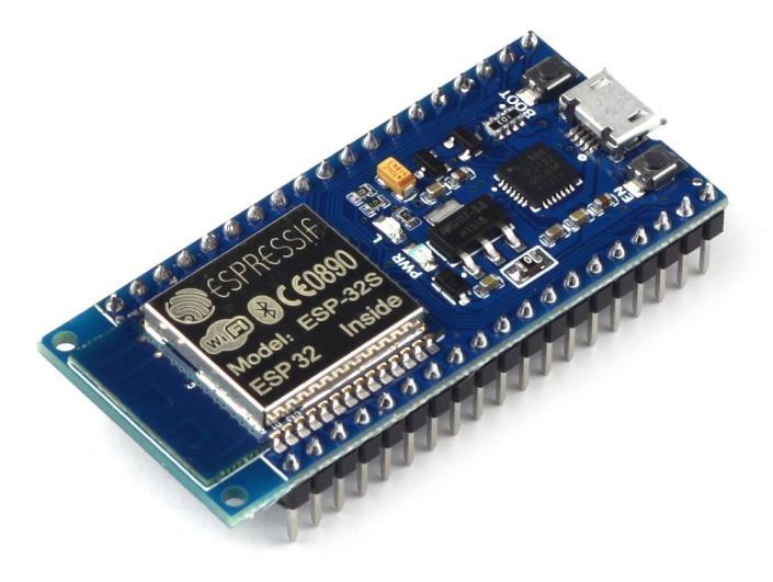 2. Assembly 2.1 ESP32 development board UCTRONICS ESP32 development board is the latest hybrid WIFI and Bluetooth (BLE4.2) system module.