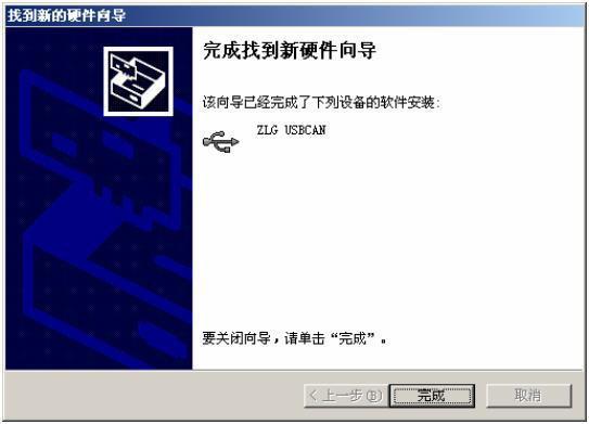 directly. E. ontinue to install the driver. The installation is completed after find the new hardware device. F. lick the Finish button.