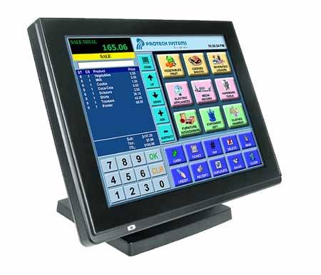PA-6223 The 15" Waterproof Bezel Free Touch POS Terminal True Fanless Design with Dual-Core Atom D2550 Aluminum Die Casting Backcover 15" Bezel Free Touch Screen Panel PC IP54 Housing Design without