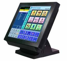 POS-6920 The Fanless 15" Bezel Free TouchScreen POS Terminal True Fanless Design with Dual-Core Atom D525 15" T Bezel Free Touch Screen HDD Easy Maintenance Design Optional Side mount MSR / i-button
