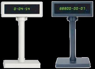Interface RS-232 9 ~ 35 VDC Display color Blue (back color) and white (character color) 2 ~ 5 W Number of character 30 columns x 4 lines (or double high is 2 lines) alphanumeric 15 11 columns x 1