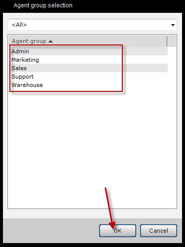 Multiple groups can be added by holding down the keyboards Crtl key and selecting the