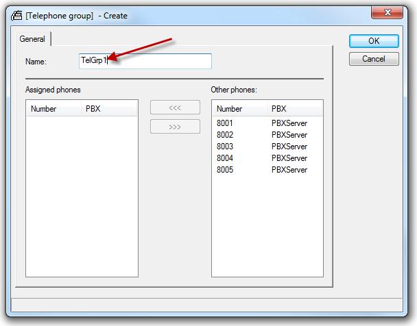 creating a Telephone Group and then assigning the group to a Phone State element. Note: Telephone refers to an IP Office User (not an extension) 1.