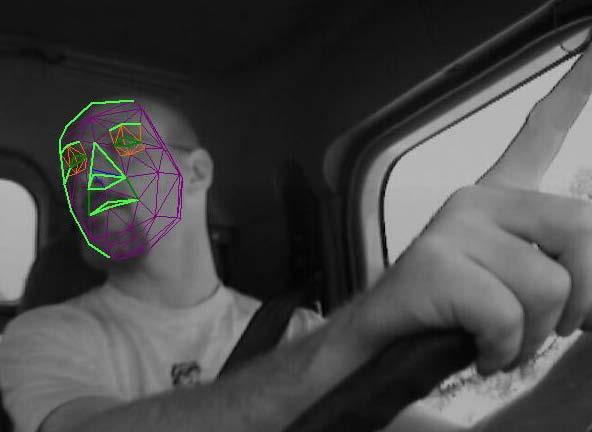 automatically detect when drivers eyes are off the