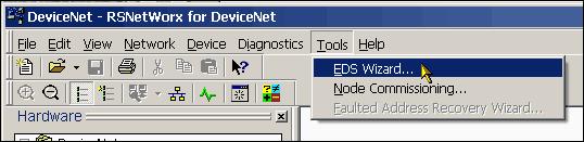 If you do not need to register an EDS file in RSNetWorx for DeviceNet software, skip to Set the 1769-SDN Scanner Module s Node Address on page 27. 1. Access the Rockwell Automation website that provides access to EDS files at: http:// www.