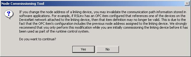 graphic. 6. Click OK. 7. If you receive a linking device warning, click Yes.