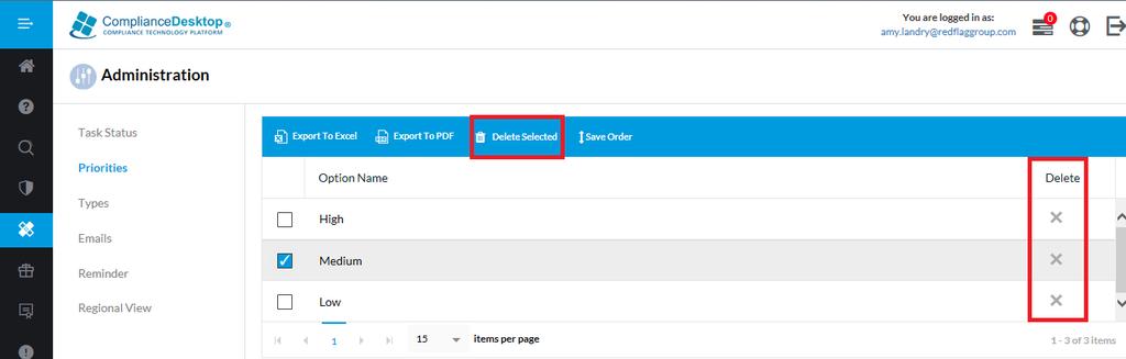 To set the order of priorities Step 1: Drag and drop to adjust the order of the tabs and click Save Order to set order.
