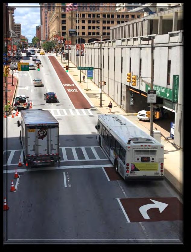 Approaching buses can trigger a shorter red light or longer green light