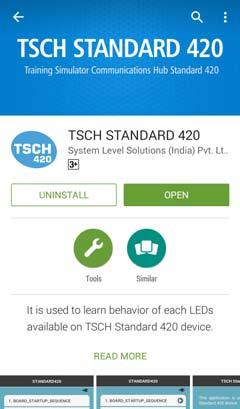 TSCH STANDARD 420 App Installation Figure 2-7. Open Set Up Automatic Updates To set up automatic updates for TSCH STANDARD 420 App on your smart phone/tablet, follow the steps below: 1.