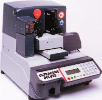 5"h (42cm x 53cm x 30cm) 02A - Manual Duplicator/Code Cutter (Cylinder/Auto) A dual function machine designed to cut automotive keys by code* or by duplication.