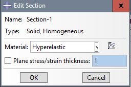 Select Part>Create from the top menu bar, then use the menu that comes up to name the part Sphere; select Axisymmetric and Discrete Rigid for the Modeling Space and Type, and enter an Approximate