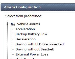 6 Alarms Driving with ELD Disconnected alarm This alarm will tell you when a vehicle is being driven without a tablet connected Mobile