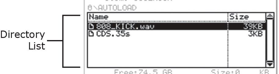 This will open the DISK page. The SAVE page will be displayed. For this example, choose the Hard Drive.