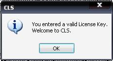If any of the fields were selected incorrectly upon generating your system s key, the license activation will notify you with an error message.