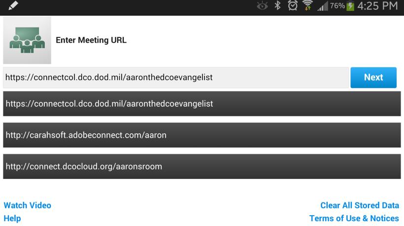 These pods will ALWAYS be displayed in the correct manner, even on the app: Hosting (Attending) a DCO Connect Session from a Mobile Device The best part of the mobile app is it