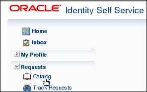In a web browser page, sign in to the Oracle Identity Manager Self Service console as the SYSTEM ADMINISTRATOR user xelsysadm using the password (for example: