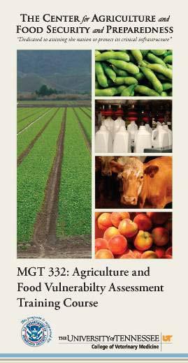 Center for Agriculture and Food Security and Preparedness MGT 332: Agriculture and Food
