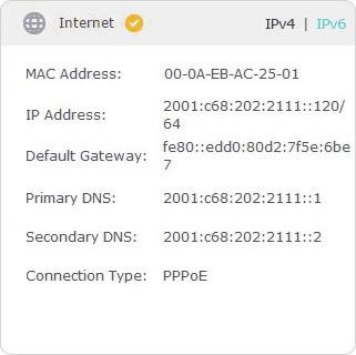 Chapter 4 Set Up Internet Connection 5. Configure LAN ports. Windows users are recommended to choose from the first two types. Fill in Address Prefix provided by your ISP, and click Save.