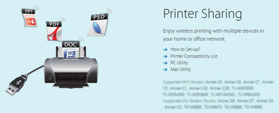 Chapter 7 USB Settings 3. Install the TP-Link USB Printer Controller Utility TP-Link USB Printer Controller Utility helps you access the shared printer.