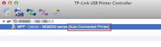To scan with TP-Link USB Printer Controller, right-click the printer and