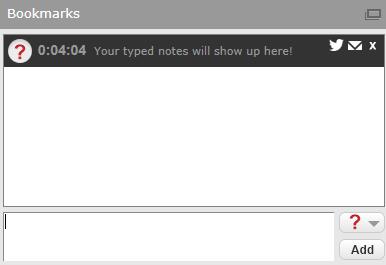 your notes and click Add. After you add the notes, you will see what you have added with a time stamp.