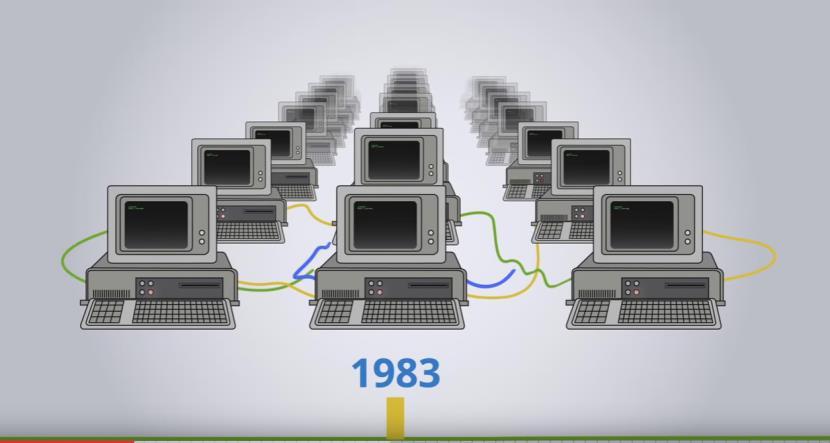 4.5 Internet Protocol version 6 Introduction: Video (1/2) Video Content When the Internet was launched in 1983, no one ever dreamed that there