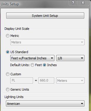 STEP 1: open your Class-05 Max fi le _ main menu / Customize / Units Setup _ set Display Unit Scale as