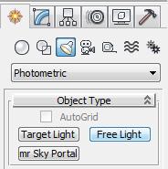 varies Photometric Lights (Free Light) STEP 6:
