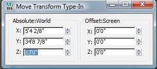 make the top viewport current _ select the mezzanine light _ main menu / tools