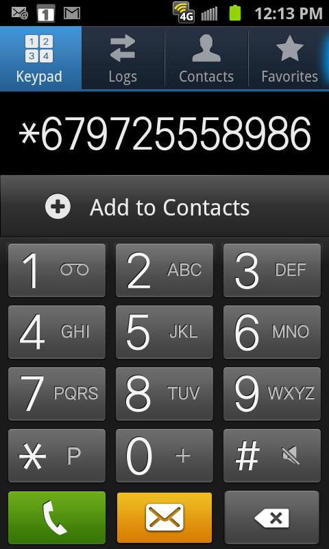 3. Tap. 4. Enter a phone number then tap. To permanently block your number, call Sprint Customer Service.