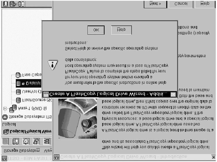The Create a FlashCopy Logical Drie wizard opens as shown in Figure 23.