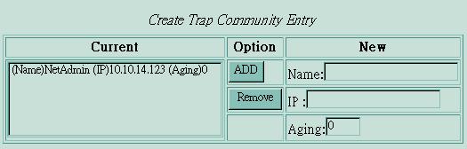To Remove a Trap manager 1.