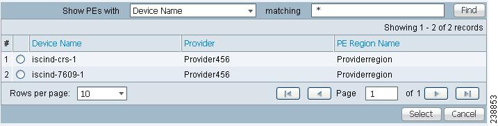 Using Cisco MPLS Diagnostics Expert Chapter 11 You can configure the default value of the Diagnostics device selector, as shown in Figure 11-11.