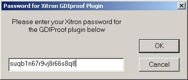 The password dialog box shown in Figure 4 will appear.