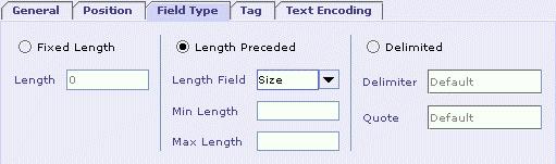 Adding a Length Preceded Field A Length Preceded field is a variable length field.