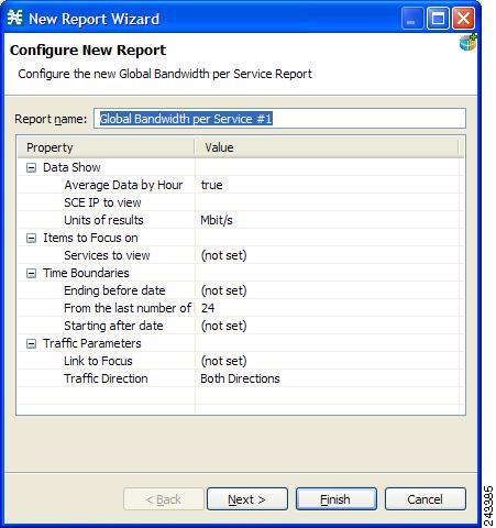 Starting the Reporter and Generating Reports Step 1 Start the SCA BB Console by choosing Start > All Programs > Cisco SCA > SCA BB Console 3.8.0 