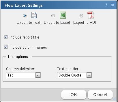 CHAPTER 9 Configuring Data Export Settings In This Chapter Configuring Flow export settings.