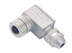 M12 x 1 Female cable connector, straight exit (Field installable) 8-Pin (D84) Mates with standard male (M12) integral connector Termination: Screw terminals Cable gland: PG9 for 6-8 mm dia.