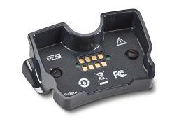 Attaches to back of mobile computer via Back Accessory Interface (order separately). Not compatible with Scan Handle. Includes shortened handstrap.