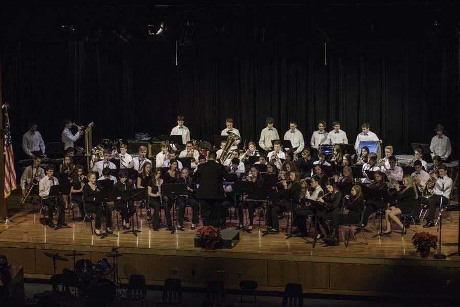 GMHS Band Concert Hand held ISO5000 80-200mm f/2.8 lens f/3.