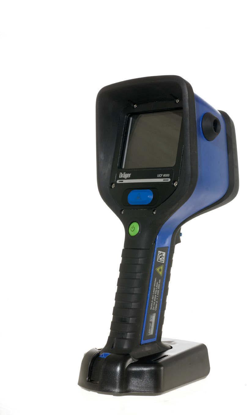 The UCF 6000 thermal imaging camera gives you valuable information in hazardous situations.