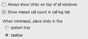 7 Appearance In Settings [button] > Settings [tab] > Appearance, the user can change the behaviour of Unity.