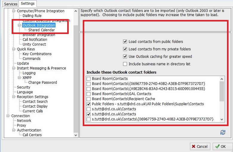 4 Configuring Outlook Contacts Preferences The Outlook