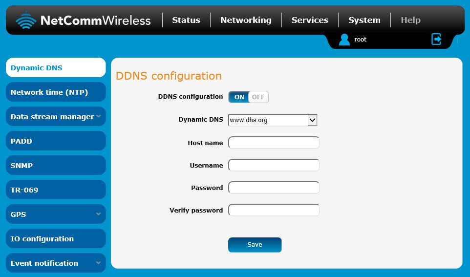 4. Configuring Dynamic DNS (required for remote access if mobile broadband account does not have a static IP address) Most mobile broadband providers assign WAN IP addresses dynamically.