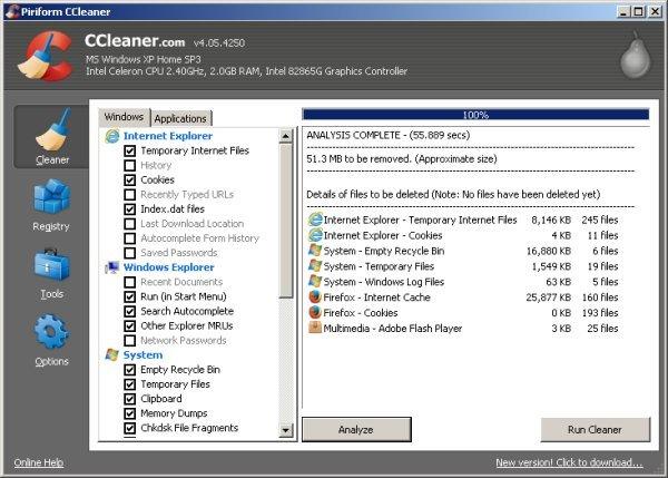 CCleaner Professional Version (Full Protection) The professional version will give you round the clock protection. I love this program its truly excellent, and I use it on a weekly basis.